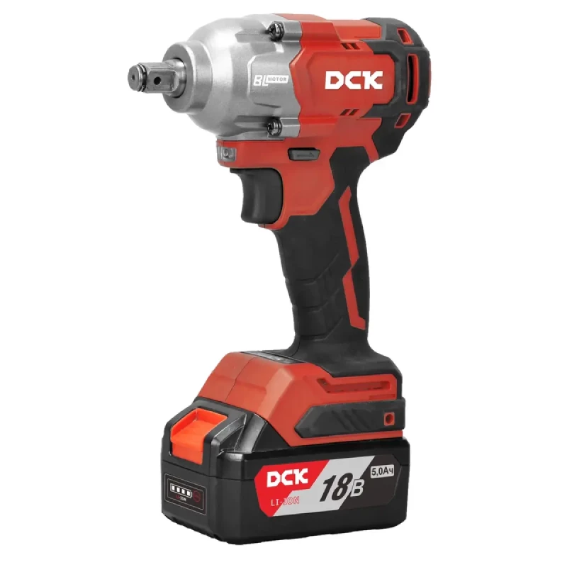 Гайковерт аккумуляторный ударный DCK KDPB488