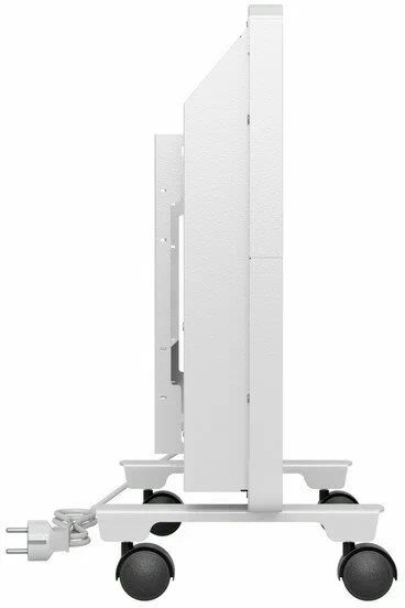 Конвектор электрический КМ-1500.2, 230 В, 1500 Вт, X-образный нагреватель, колеса, термостат // MTX