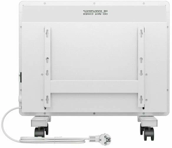 Конвектор электрический КМ-1000.1, 230 В, 1000 Вт, X-образный нагреватель, колеса, термостат // MTX