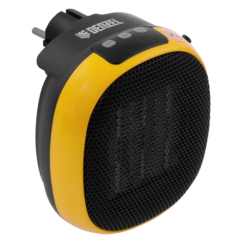 Тепловентилятор портативный керамический DTFC-700, 3 реж. вентилятор, нагрев 700 Вт Denzel