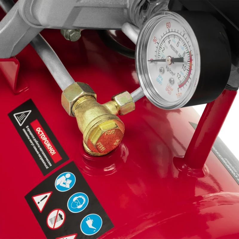 Компрессор воздушный DC1500L/24, 1,5 кВт, 24 л, 210 л/мин MTX