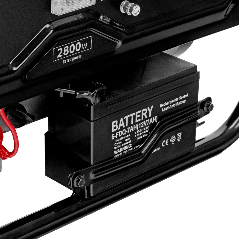 Генератор бензиновый RS-4000E, 3,3 кВт, 230В, электростартер MTX